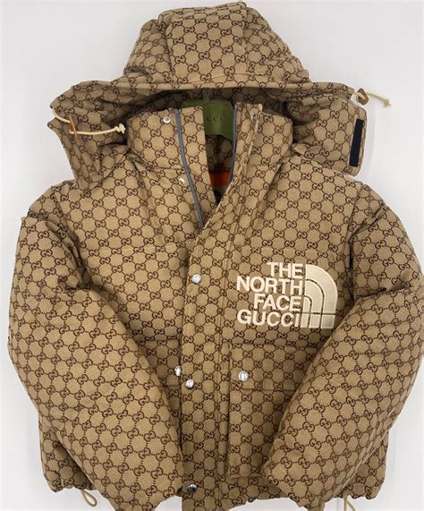 gucci northface collaboration|Gucci north face jacket puffer.